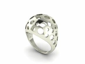 01-1 in Polished Silver