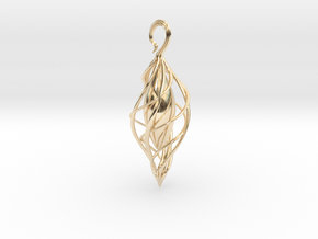Spiral Seed 2 in 14K Yellow Gold