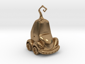 Car Jack in Natural Brass