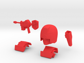 Dreddkit in Red Processed Versatile Plastic