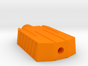 Tanko Airsoft Muzzle Suppressor (14mm Self-Cutting in Orange Processed Versatile Plastic