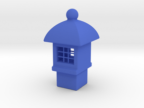 Spirit House - Tardis in Blue Processed Versatile Plastic