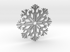 SnowFlake Design in Natural Silver