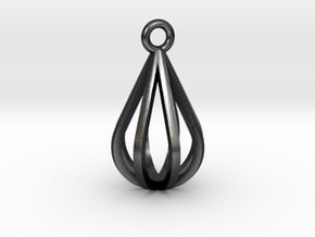 Line Drop in Polished and Bronzed Black Steel