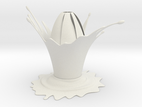 Oplà - Table Lamp in White Natural Versatile Plastic