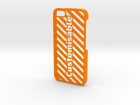 iPhone 5 Case - Customizable in Orange Processed Versatile Plastic