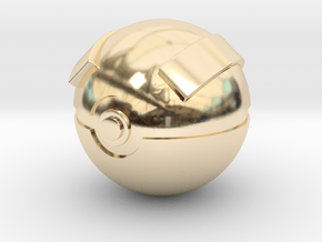 Great Ball Original Size (8cm in diameter) in 14K Yellow Gold