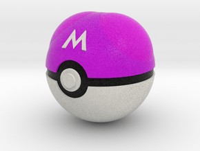 Master Ball Original Size (8cm in diameter) in Full Color Sandstone