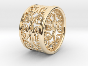 Noble Vines Ring - EU Size 58 in 14K Yellow Gold