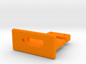 Charging Board Mount in Orange Processed Versatile Plastic
