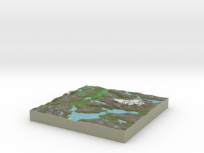 Terrafab generated model Mon Oct 06 2014 10:11:32  in Full Color Sandstone