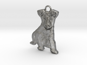Jackrussel 3cm in Natural Silver