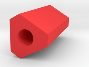 Trigun Barrel Tip 50mm Long (14mm Self-Cutting) in Red Processed Versatile Plastic