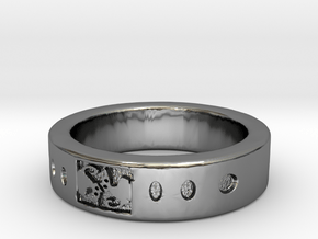 AnelloCAT RING in Fine Detail Polished Silver