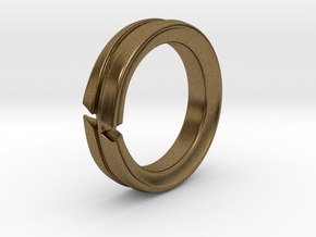 Servant Ring - EU Size 63 in Natural Bronze
