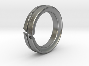 Servant Ring - EU Size 63 in Natural Silver