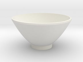 DRAW bowl - glitch in White Natural Versatile Plastic