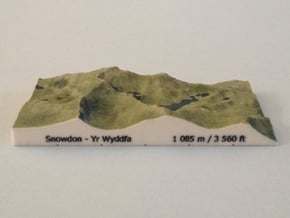 Snowdon - Photo in Full Color Sandstone