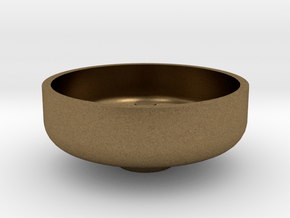 3/4" Scale Nathan Whistle Bowl in Natural Bronze