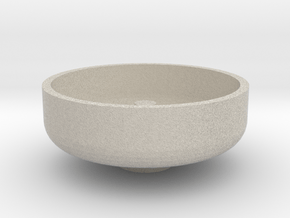 3/4" Scale Nathan Whistle Bowl in Natural Sandstone