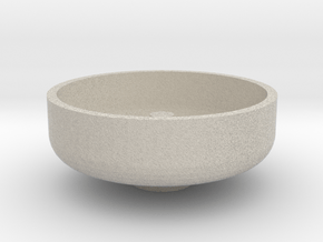 1 1/2" Scale Nathan Whistle Bowl in Natural Sandstone