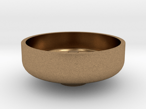 1 1/2" Scale Nathan Whistle Bowl in Natural Brass