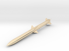 Small Aircraft Missile in 14K Yellow Gold