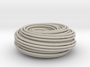 Torus Knot Knot 2 7 2 7 in Natural Sandstone