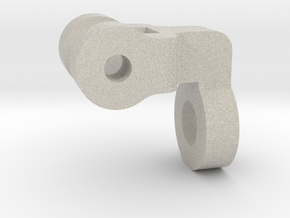 3/4" Scale Nathan Whistle Handle Support in Natural Sandstone