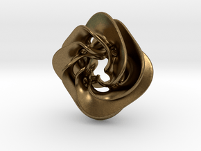 Scherk Pendant II in Natural Bronze