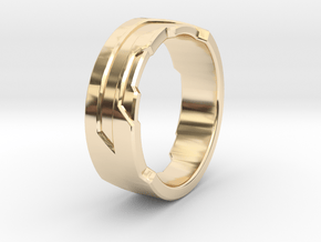 Ring Size D in 14K Yellow Gold