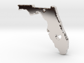 I love Florida Pendant in Platinum