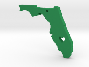 I love Florida Pendant in Green Processed Versatile Plastic