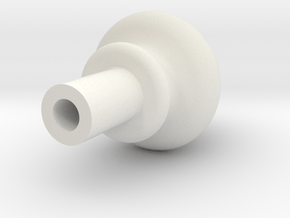 Spire for .500" SCH 80 PVC Pipe in White Natural Versatile Plastic