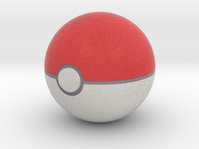 Pokeball in Full Color Sandstone
