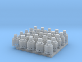 Kerosene Heaters for Reefers HO scale X25 in Smooth Fine Detail Plastic