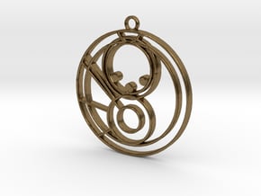 Milla - Necklace in Natural Bronze