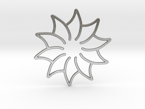 Dreamcatcher - Flower in Natural Silver