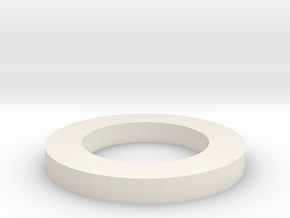 16x NeoPixel Ring Holder in White Natural Versatile Plastic