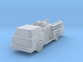 Fire Truck II - Zscale in Smooth Fine Detail Plastic
