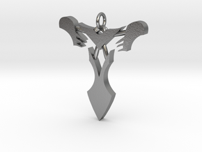 Pendentif Bionicle - "T" (Takanuva) in Natural Silver