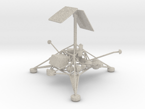 Surveyor 1 - Moon Mission (New Model) in Natural Sandstone