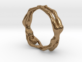 Ring Female in Natural Brass