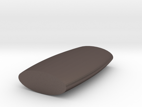 Glasses Case in Polished Bronzed Silver Steel