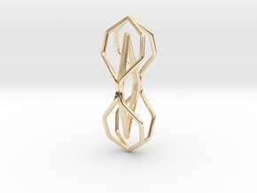 A-LINE Timeless, Pendant in 14K Yellow Gold