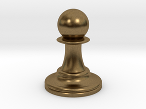 Pawn in Natural Bronze
