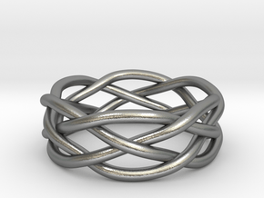 Dreamweaver Ring (Size 8) in Natural Silver