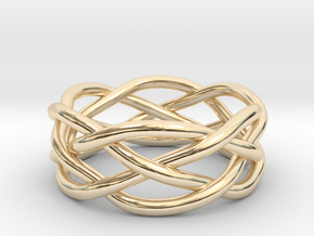 Dreamweaver Ring (Size 8.5) in 14K Yellow Gold