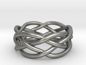 Dreamweaver Ring (Size 9) in Natural Silver