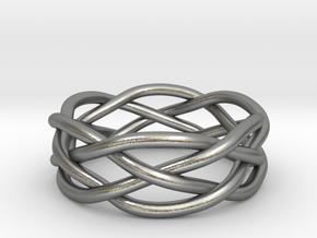 Dreamweaver Ring (Size 9.5) in Natural Silver